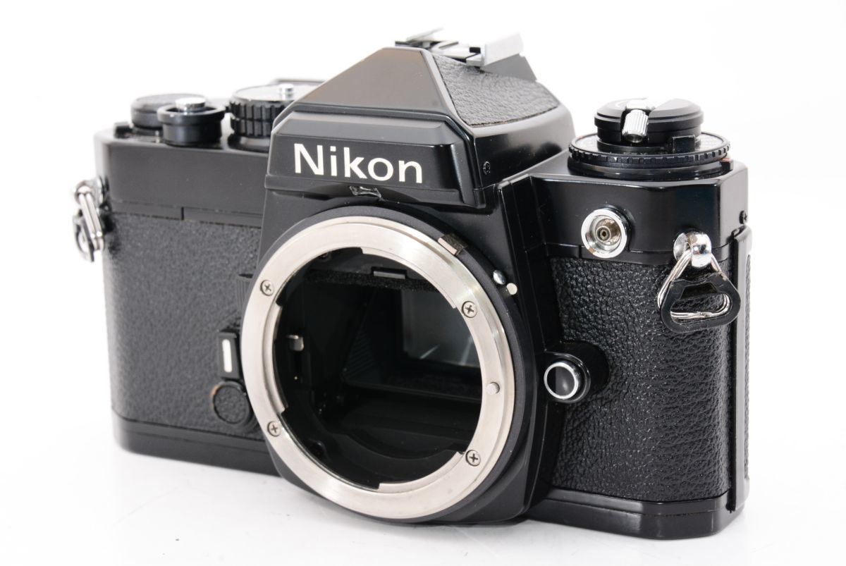 外観特上級】Nikon ニコン FE2 ボディ ブラックフィルム一眼レフカメラ