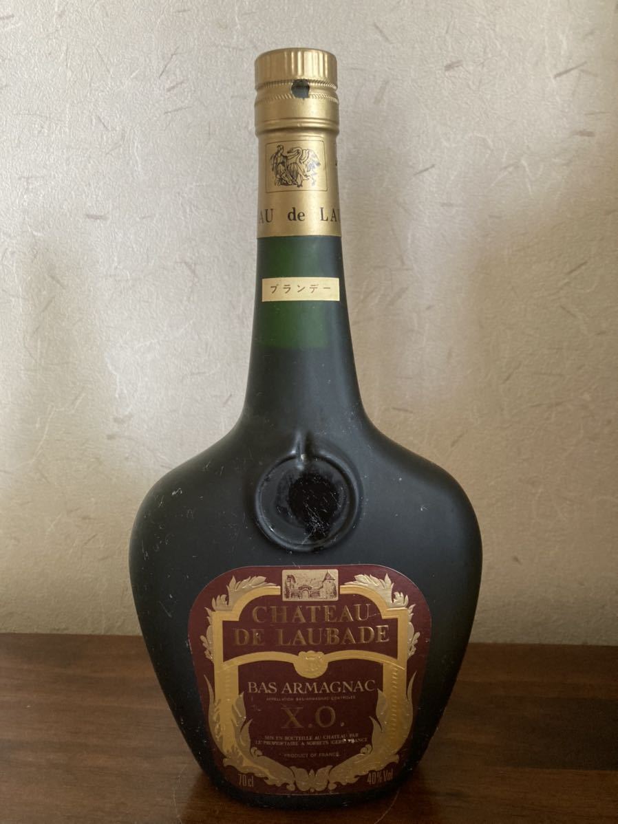 CHATEAU DE LAUBADE BAS ARMAGNAC X.O. ブランデー 700ml 40% 箱無し