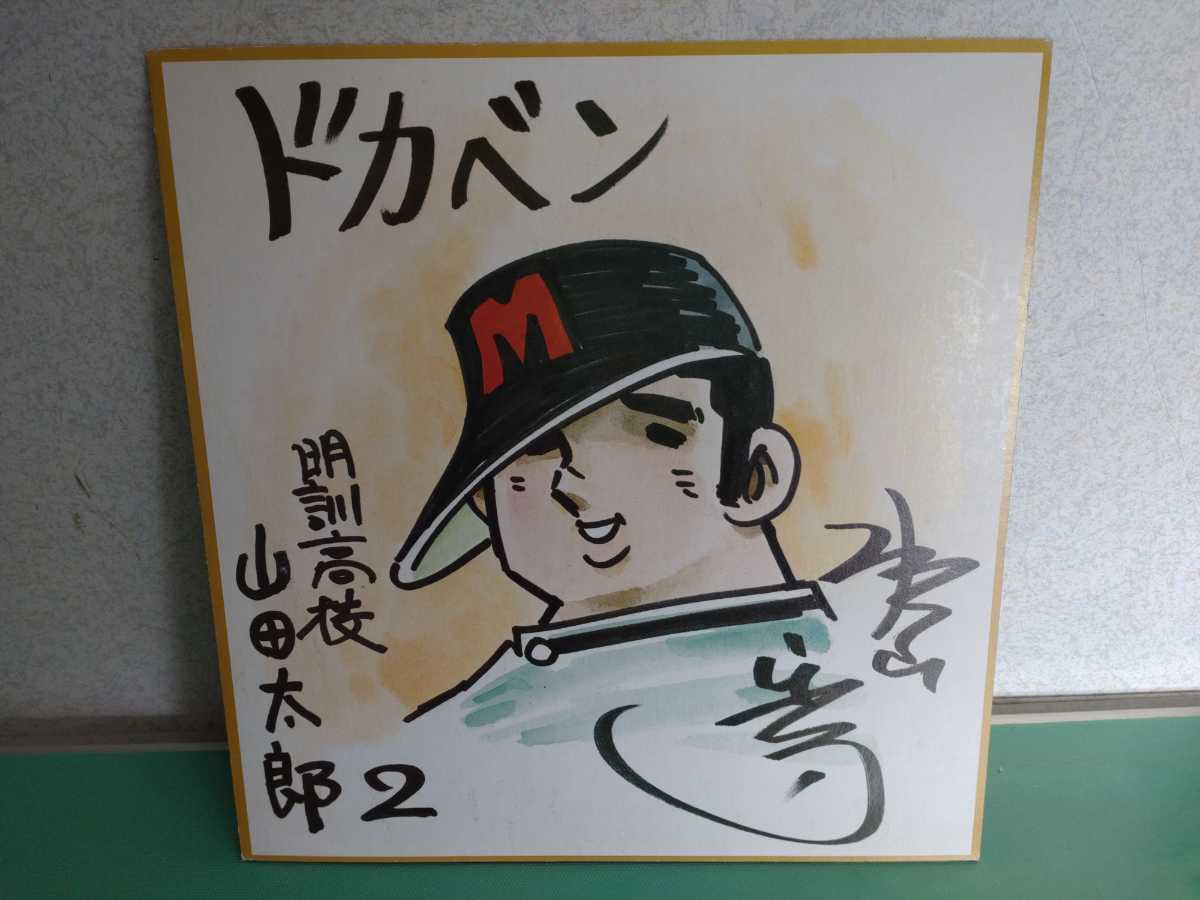 秋田書店作品　販促用複製色紙10種セット　宇宙戦艦ヤマト　ドカベン　ガキデカ　他 ○昭和レトロ 当時物 王家の紋章/ガキデカ/ドカベン/水島新司/宇宙戦艦