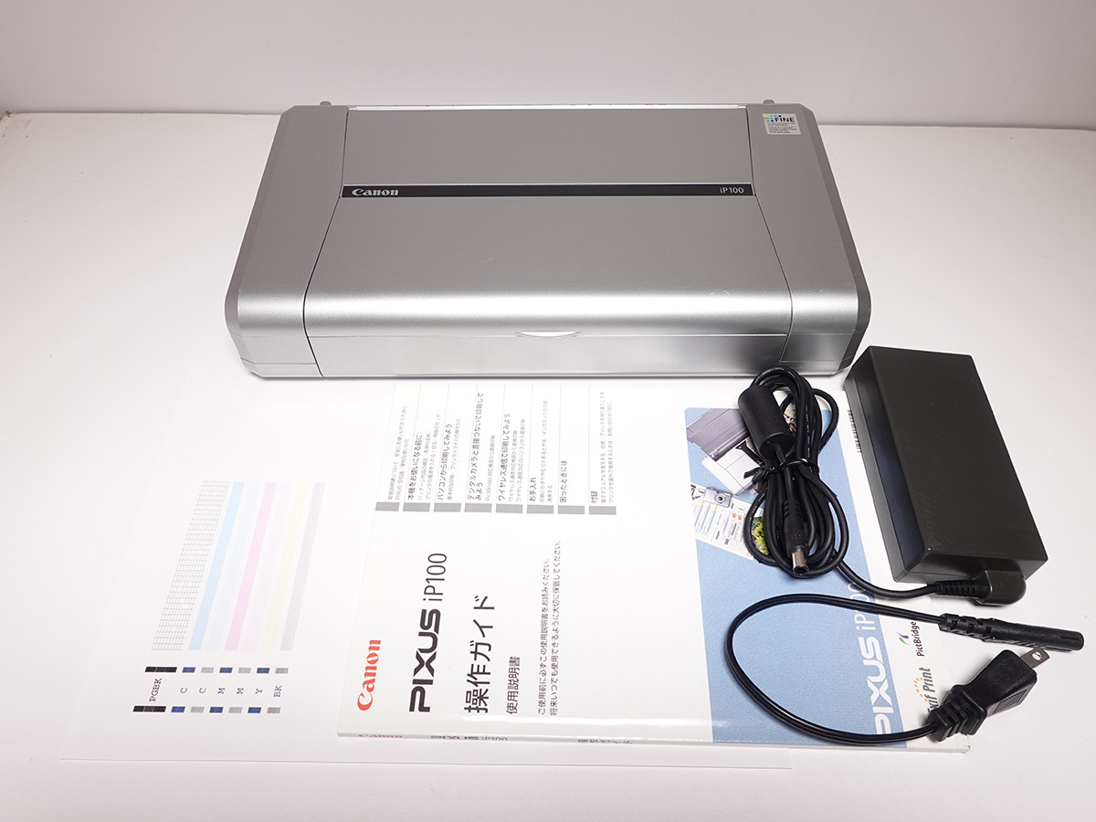 インクジェットプリンター PIXUSIP100 Canon PIXUS モバイルコンパクト