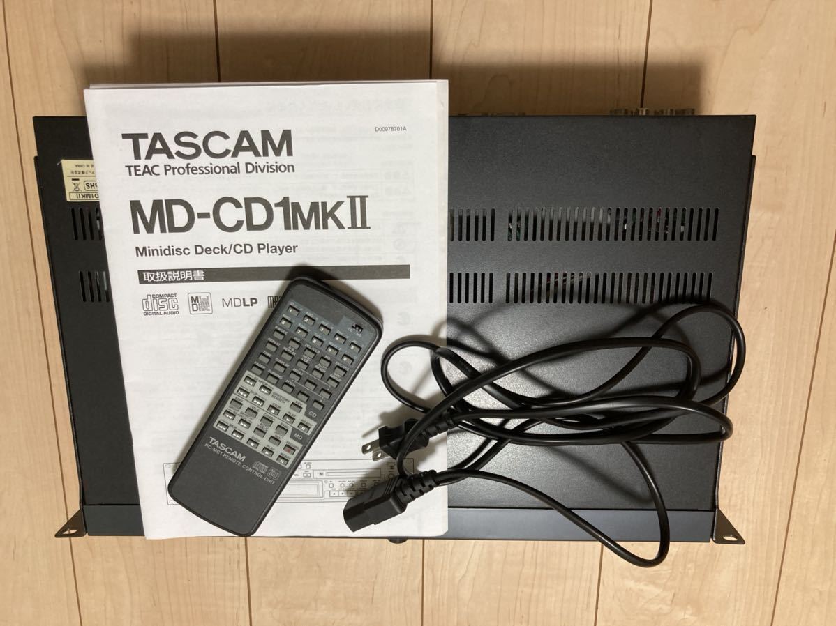 最安値，送料無料 TASCAM タスカム MD-CD1MK2 業務用 付属品あり(一般)｜売買されたオークション情報、yahooの商品情報をアーカイブ公開 - オークファン 一般
