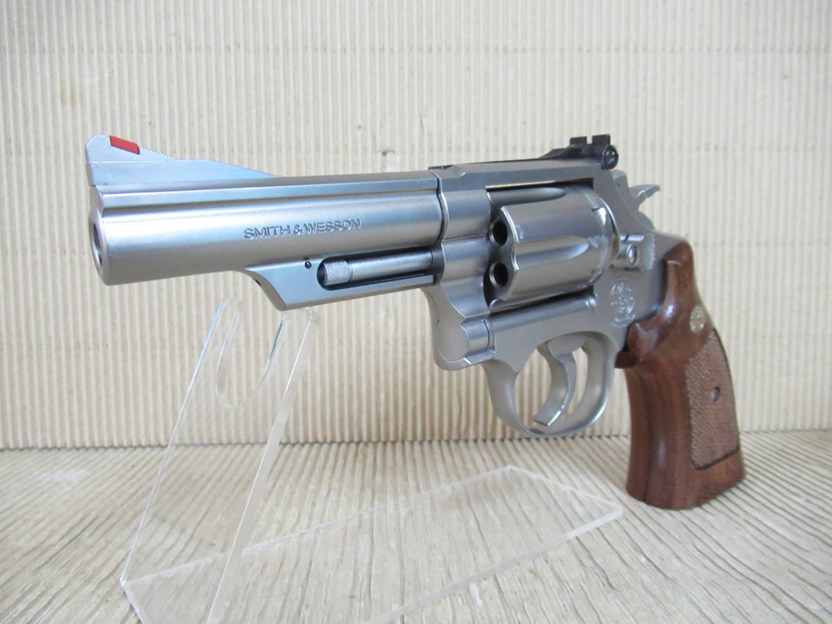 東京マルイ ガスリボルバー S&W M66 .357MAGNUM(SV)4inch中古品 HOP