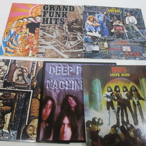  V.A. GRAND FUNK RAILROAD/THE WHO/KISSなど 洋楽ロック まとめ LP 6点セット /洋ロ/セット(その他)｜売買されたオークション情報、yahooの商品情報をアーカイブ公開 - オークファン その他