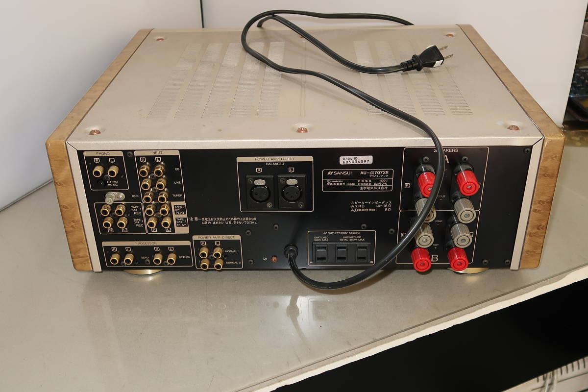 SANSUI サンスイ AU-α707XR プリメインアンプ 中古 ⁄ Yahoo