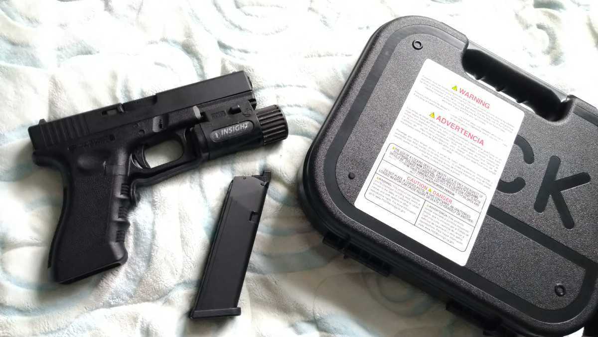 GHK GLOCK17 サイト、M3Xライト実物 GHK GLOCK17 サイト、M3Xライト