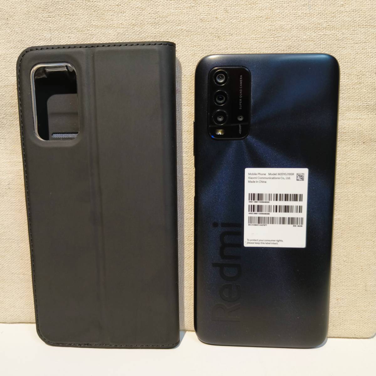 Xiaomi Redmi 9T カーボングレー ブラック SIMフリー 2台 ST-00363] Xiaomi Redmi 9T カーボングレー 64GB 国内版 SIMフリー