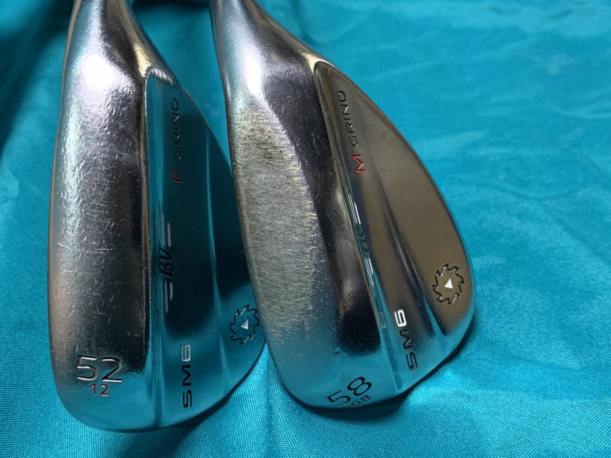Titleist SM6 ウェッジ 2本セット 58° 52° Titleist SM6 ウェッジ