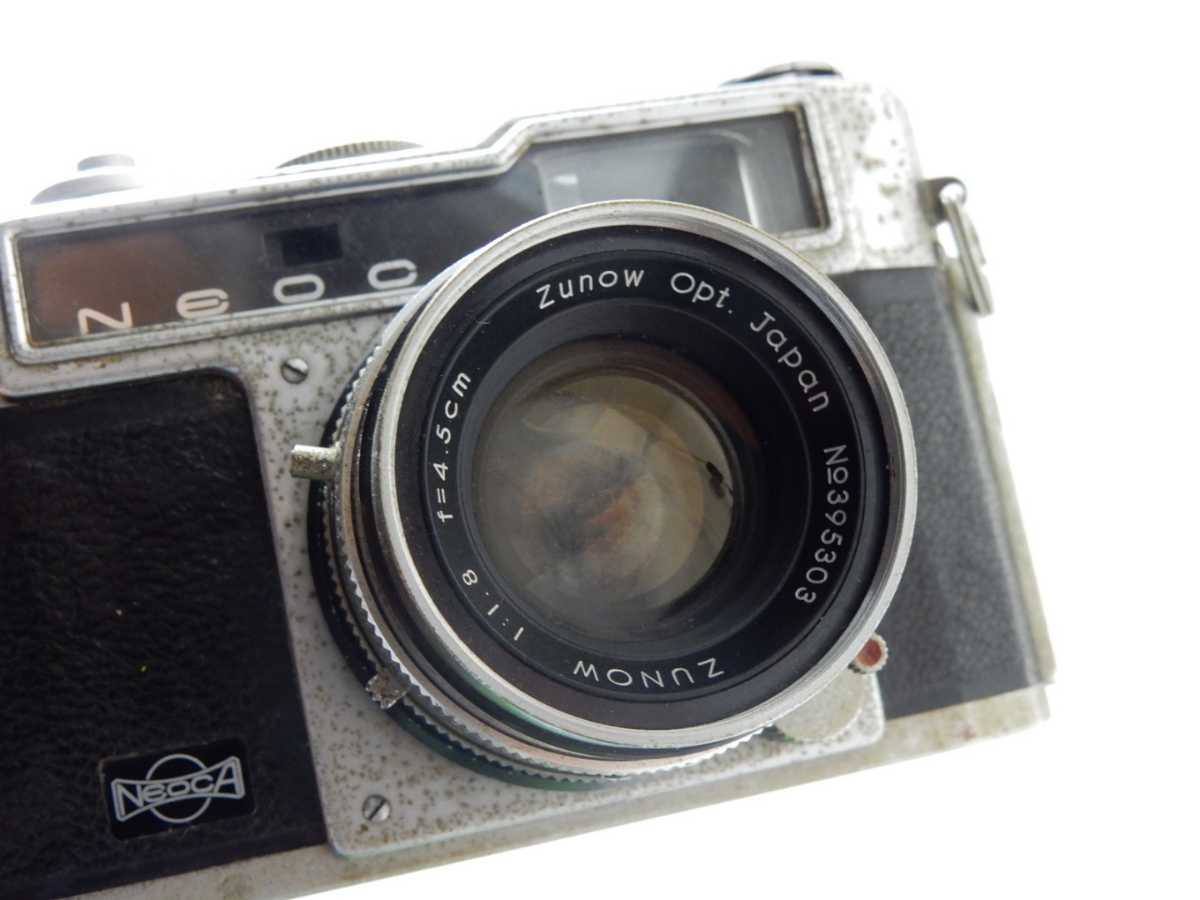 SV 4.5cm NEOCA ZUNOW Neoca F1.8 0 ネオカ ズノー Zunow 中古 DELUXE F2.8