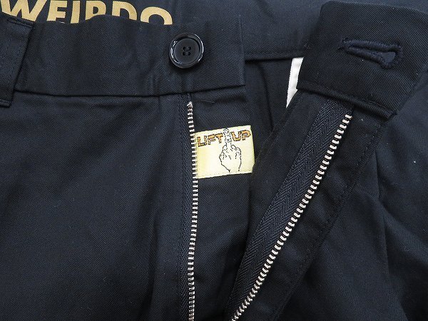 3P0829/未使用品 WEIRDO×LIFT UP タックパンツ ウィアード UP LIFT WEIRDO ワーク スラックスの通販 ブランド一覧,WEIRDO