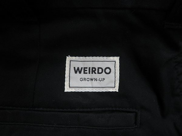 3P0829/未使用品 WEIRDO×LIFT UP タックパンツ ウィアード UP LIFT WEIRDO ワーク スラックスの通販 ブランド一覧,WEIRDO