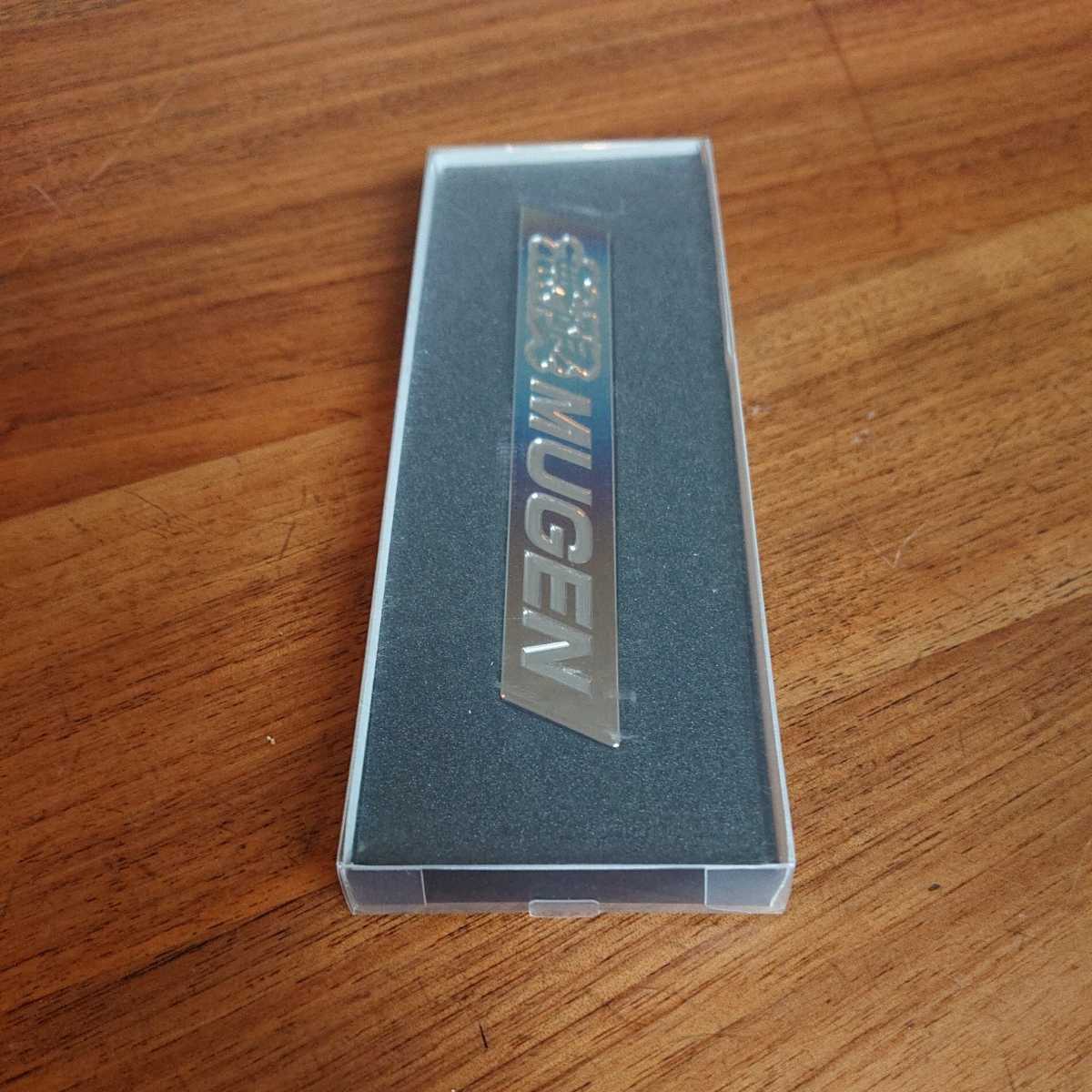 未使用》無限 チタン エンブレム MUGEN TITANIUM EMBLEM 90000-XYE 