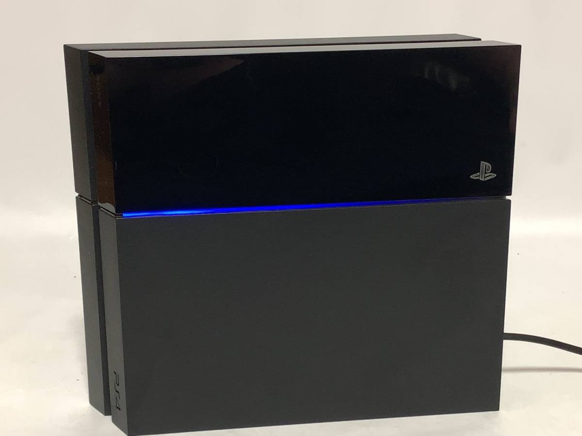  FW 8.50 SONY PlayStation 4 CUH-1100 AB01 本体 ジェット ブラック 500GB PS 4 プレステ 4 プレイステーション １円(PS4本体)｜売買されたオークション情報、yahooの商品情報をアーカイブ公開 - オークファン PS4本体