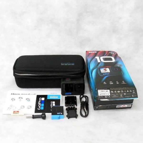 K【大関質店】美品 GoPro HERO10 Black CHDHX-101-FW ゴープロ  