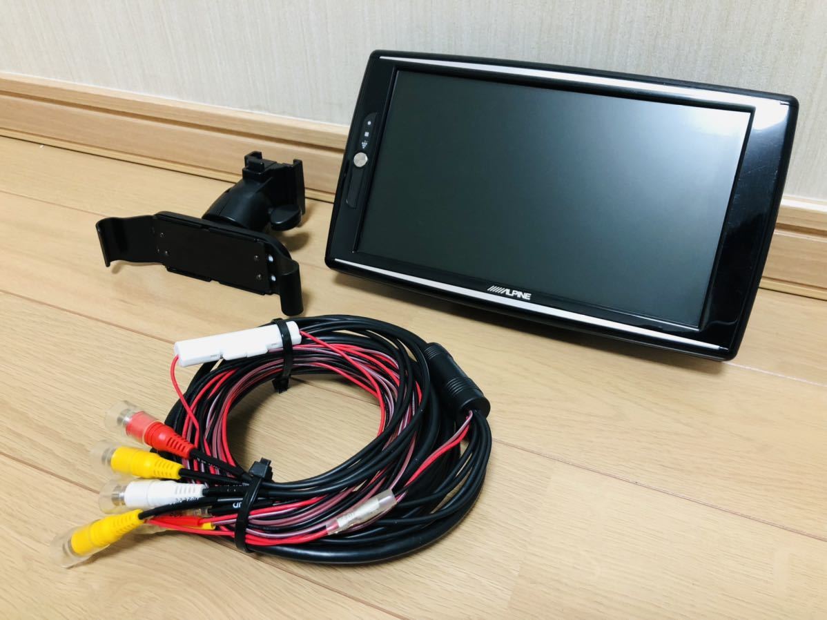 年末年始セール ALPINE リアモニター9インチ プラズクラスターイオン