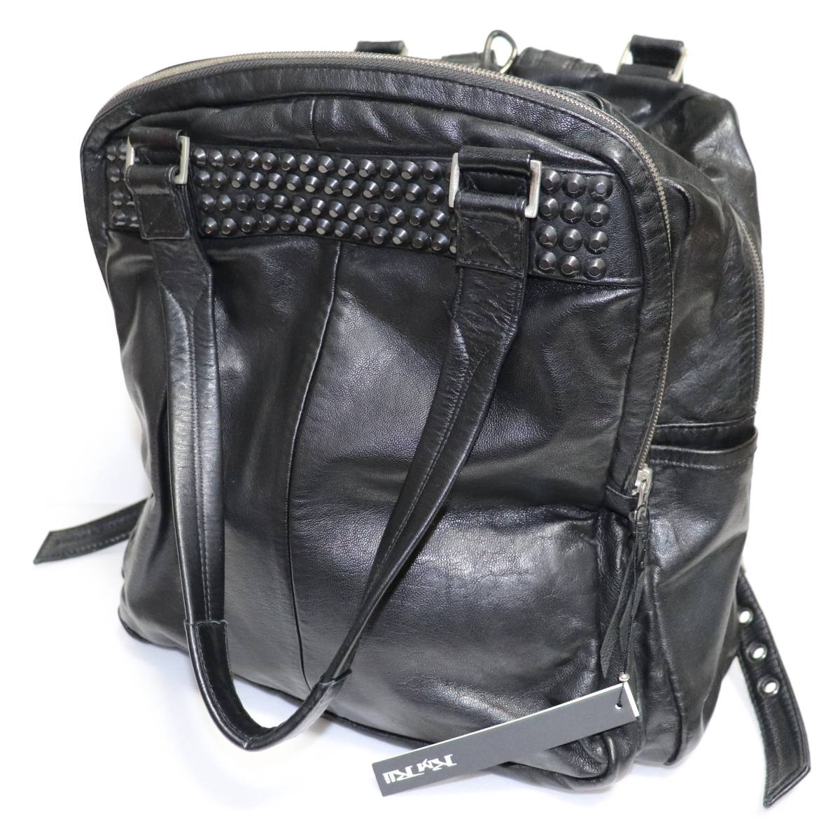 新品 本物 KMRii Leather Tote Backback レザー バッグ リュック 2002