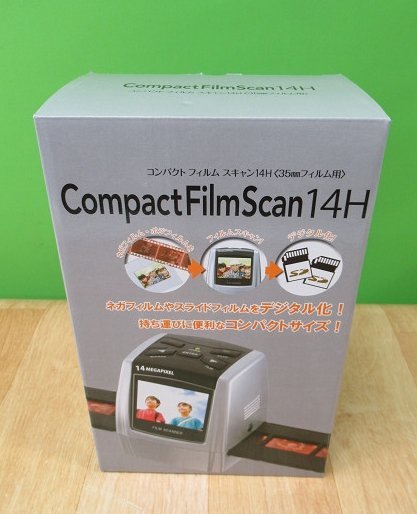 浅沼商会 コンパクト フィルム スキャン 14H 未使用 フィルムスキャナー ネガフィルムをデジタル化！コンパクト