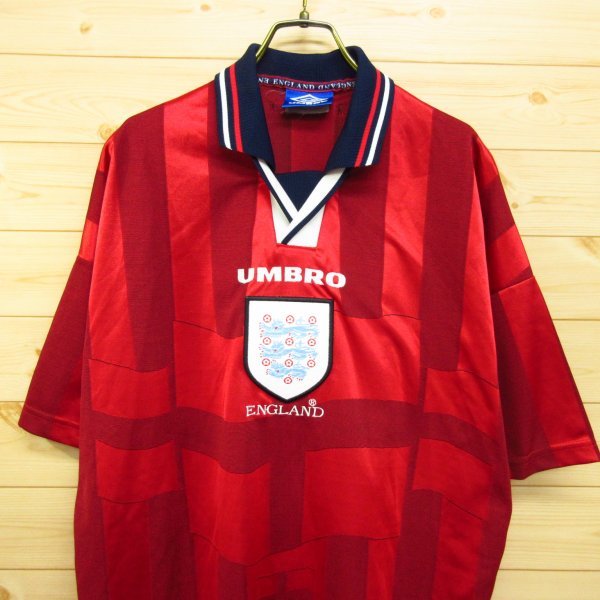 ◎希少！イングランド代表 1996 UMBRO アンブロ スティーブストーン 