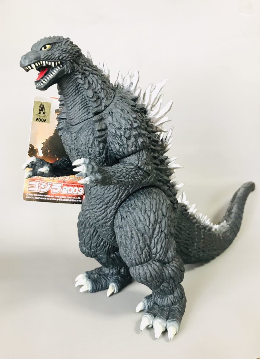 ☆バンダイ☆ムービーモンスターシリーズ☆ゴジラ2003☆タグ付き☆状態