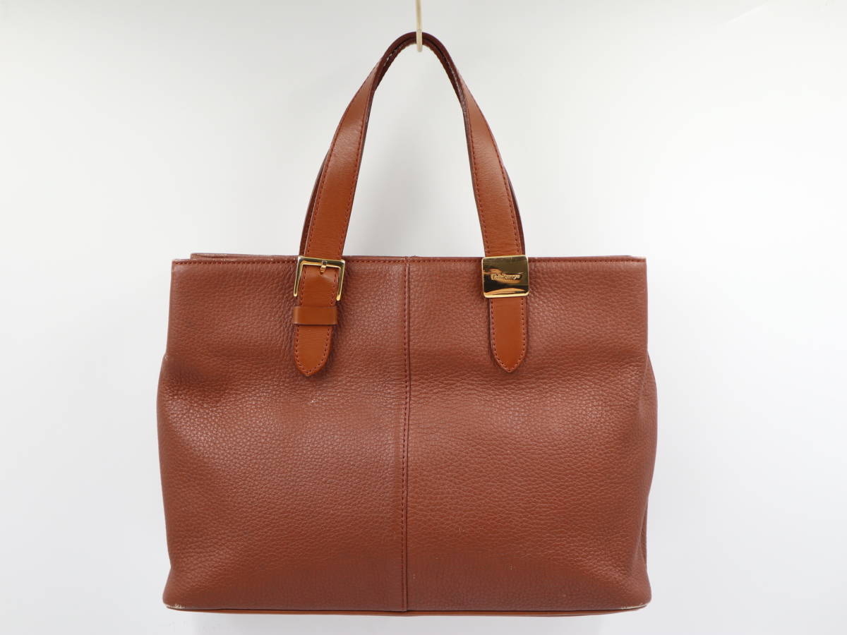 ☆BURBERRYS バーバリーズ トートバッグ ハンドバッグ レザー カーフ 