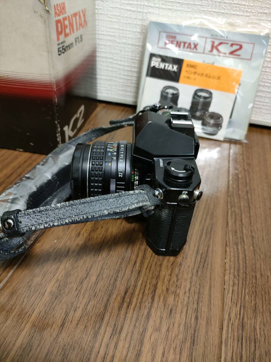 1円スタート～ ペンタックス PENTAX K2 ブラック + SMC PENTAX 55mm F1