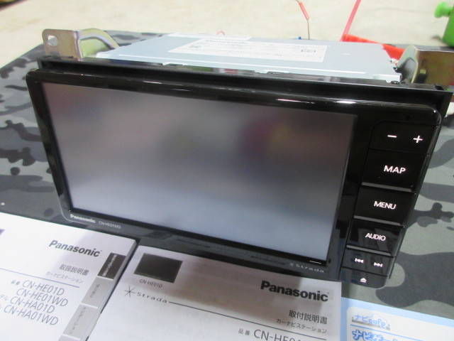 車 Panasonic CN-HA01WD カーナビ2022 Bluetooth