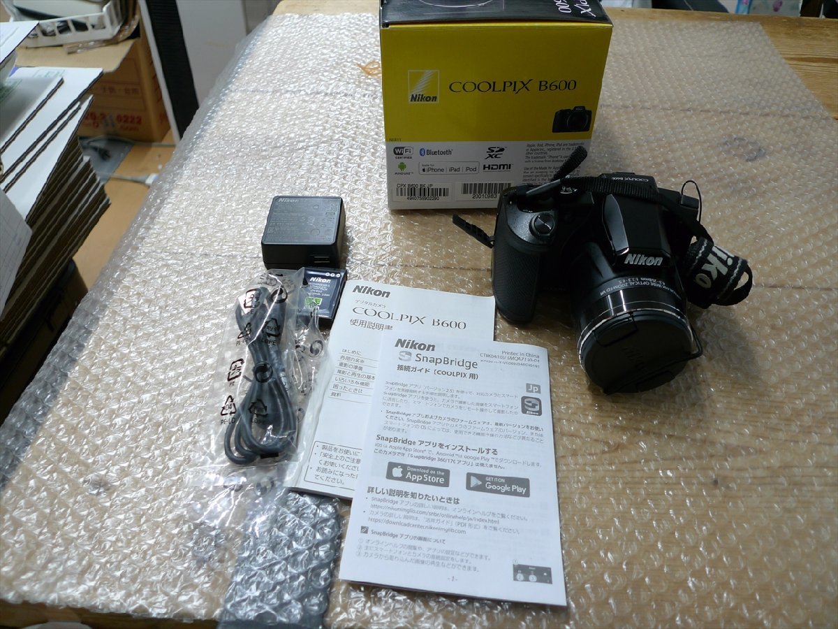 現状品 Nikon/ニコン COOLPIX B600 1602万画素 60倍ズーム デジタルカメラ