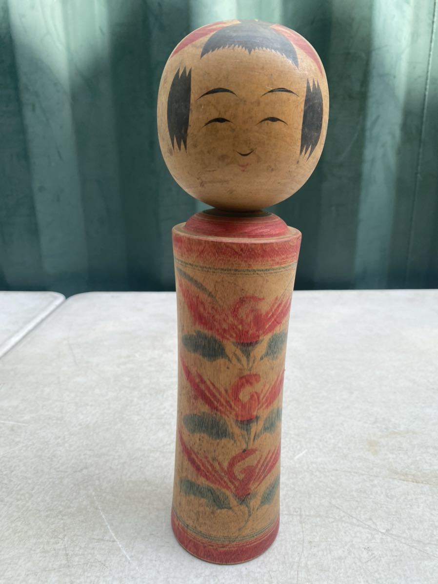 希少 鳴子 こけし 高橋武蔵 作 伝統工芸 郷土玩具 木彫 人形 東北文化