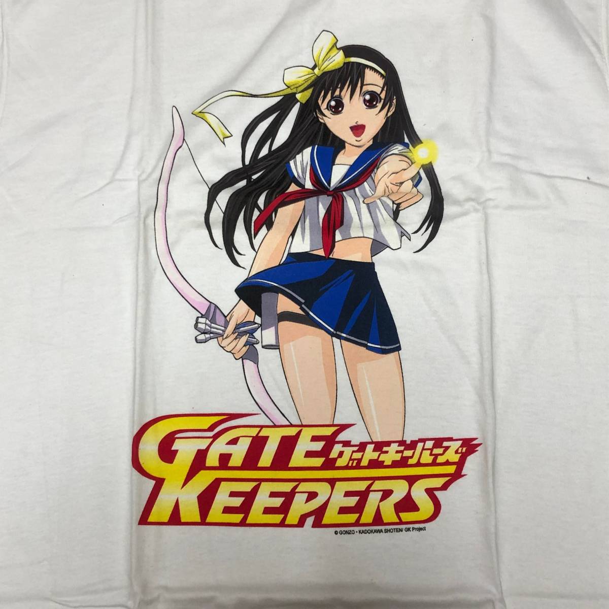 ◎メガレア未使用！逆輸入！ゲートキーパーズ！サイズ：L ホワイト 