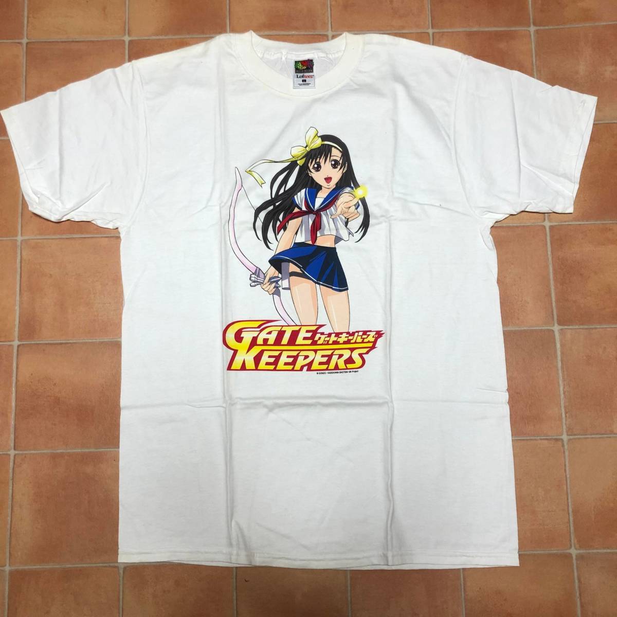 ◎メガレア未使用！逆輸入！ゲートキーパーズ！サイズ：L ホワイト 