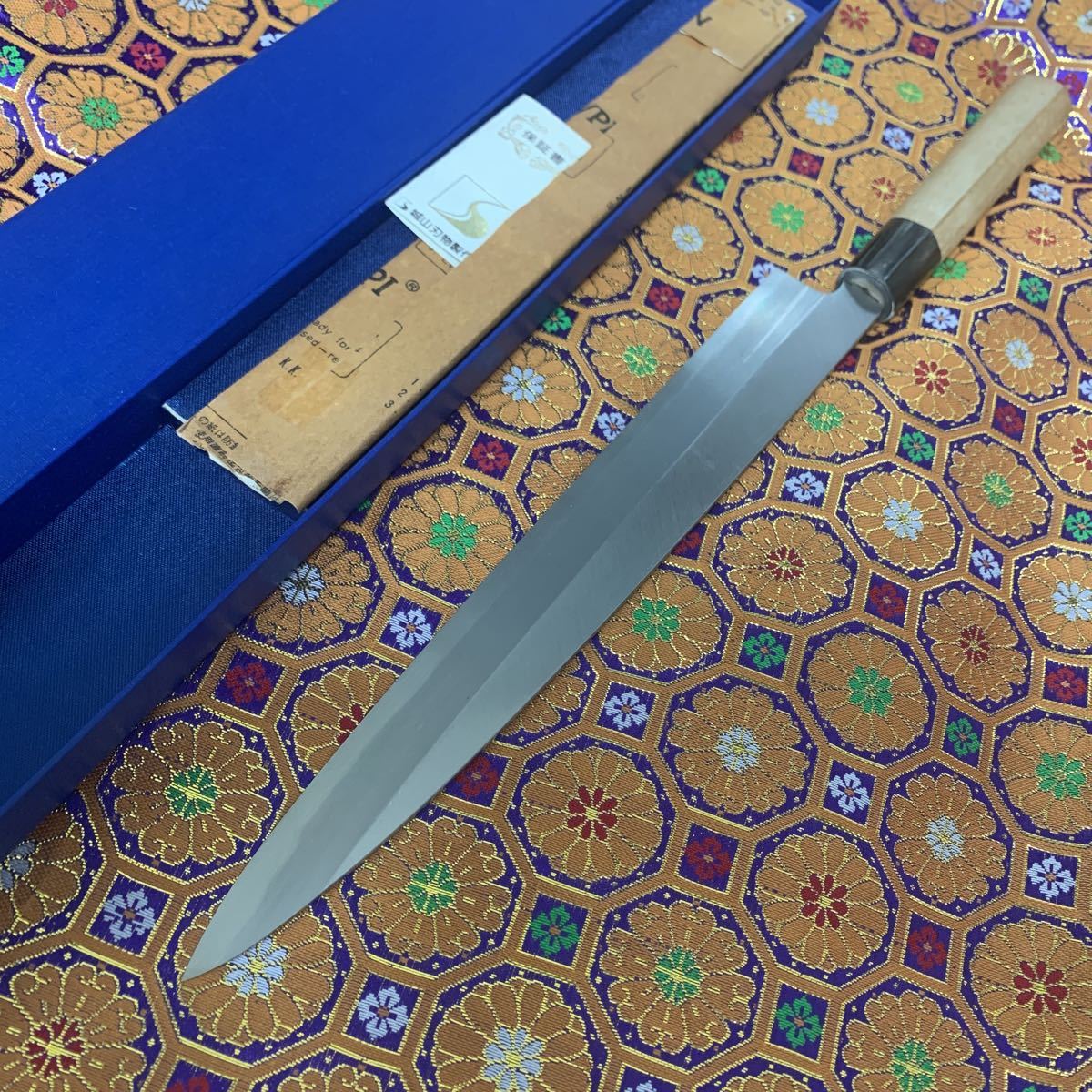 中村刃物 100年続く鍛冶屋が作った包丁 -城山刃物(刺身包丁)の中古品