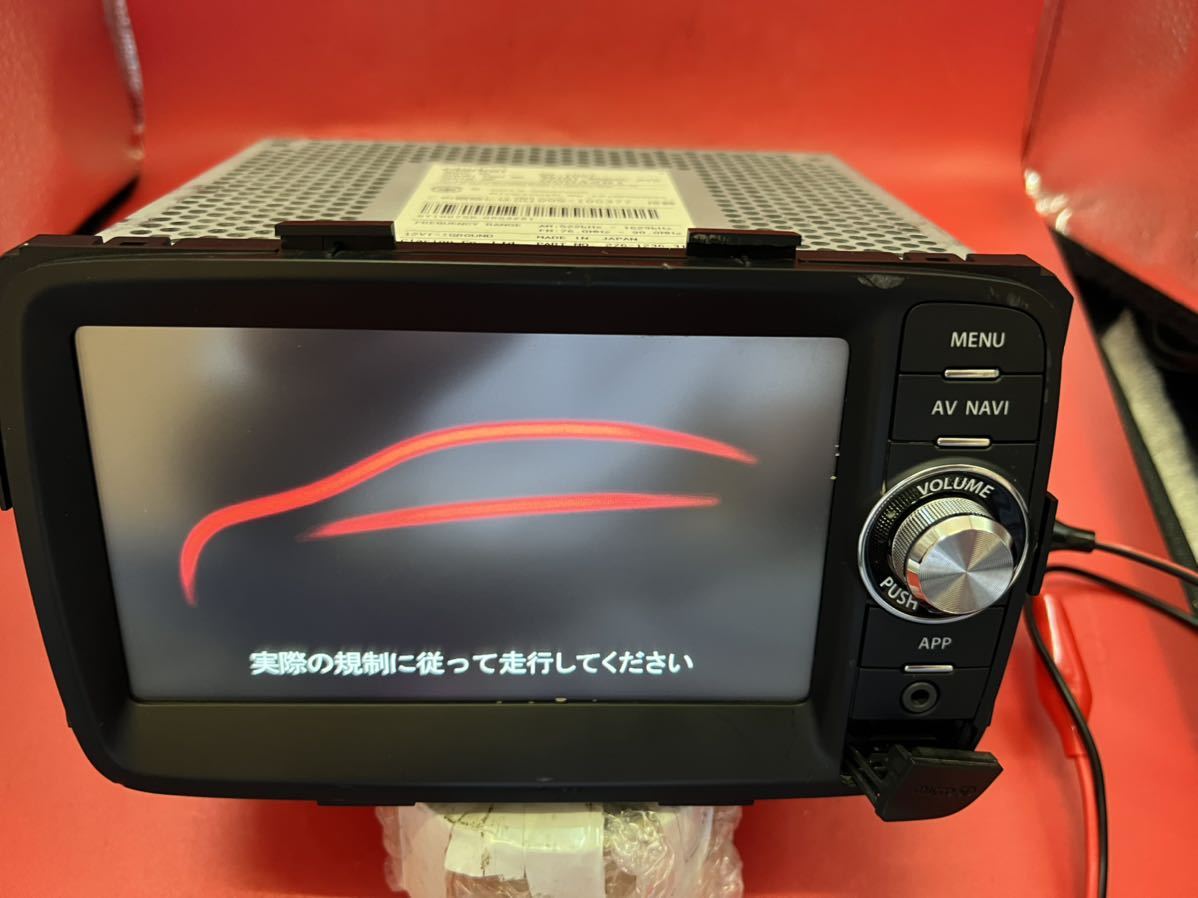 即決☆スズキ純正(Clarion製）メモリーナビ 整備済 QY-1007 ジャンク品