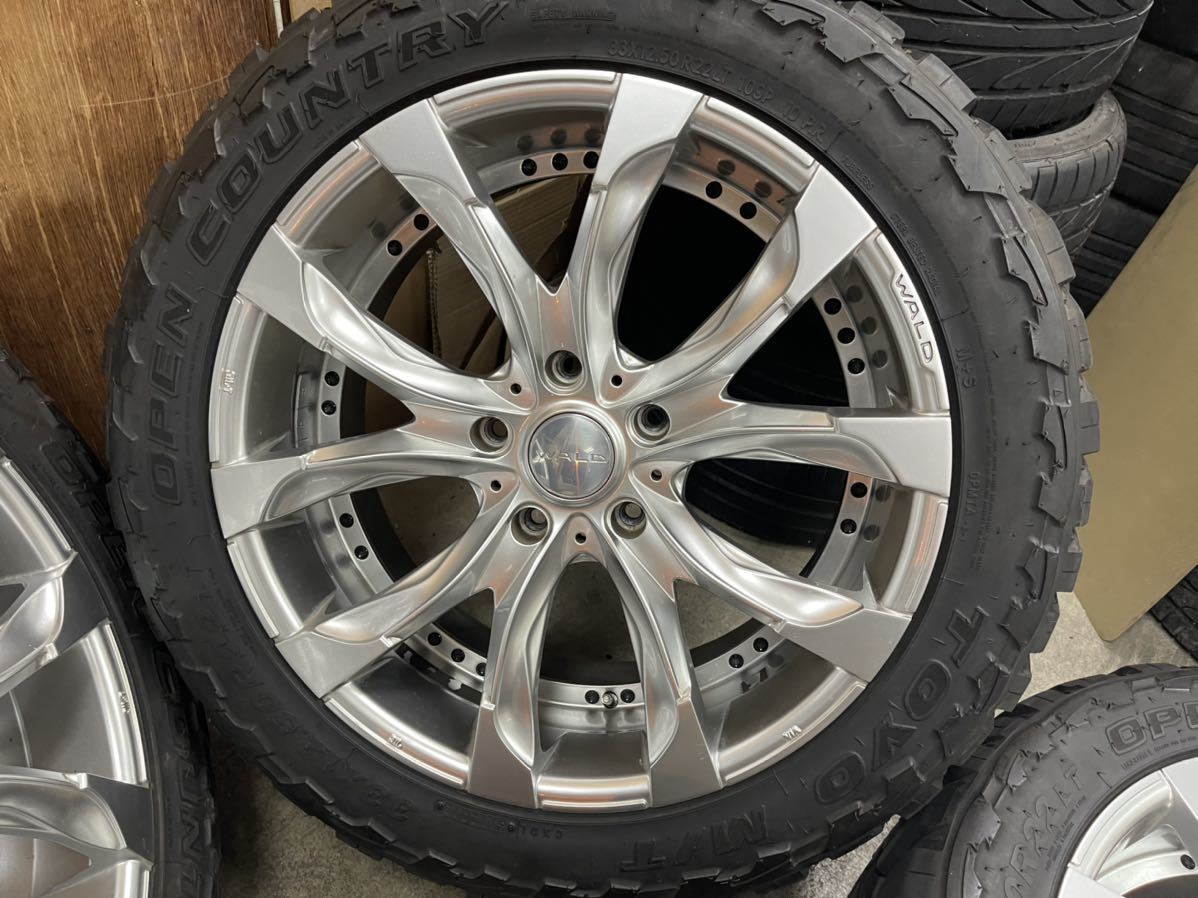 WALD ジャレット22インチ pcd150/5H