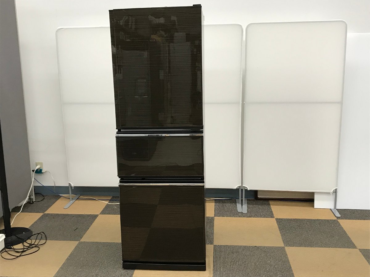 冷蔵庫 272L 三菱電機 3ドア 幅54cm 右開き 使いやすい庫内 MR-CX27G-