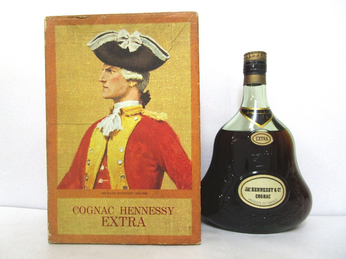 古酒 未開栓 JAs.HENNESSY ジャズ ヘネシー EXTRA エクストラ グリーン