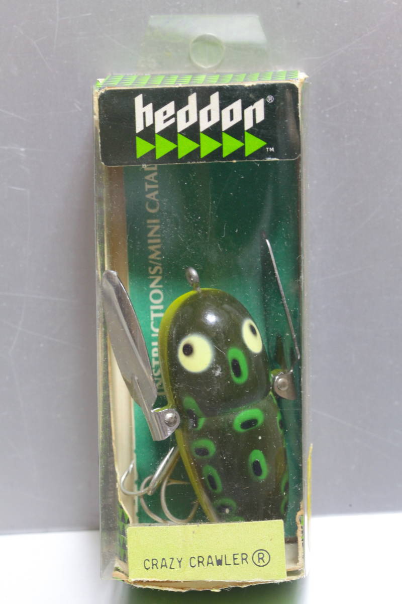 NIB オールド ヘドン クレイジークローラー BF Heddon Crazy Crawler