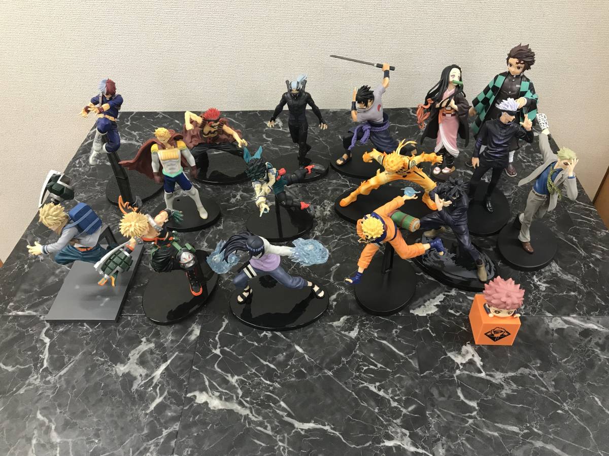 【超激得，新作登場】 ジャンプ系 フィギュア セット #2 僕のヒーローアカデミア 鬼滅の刃 呪術廻戦 NARUTO ジャンク品(その他)｜売買されたオークション情報、yahooの商品情報をアーカイブ公開 - オークファン その他