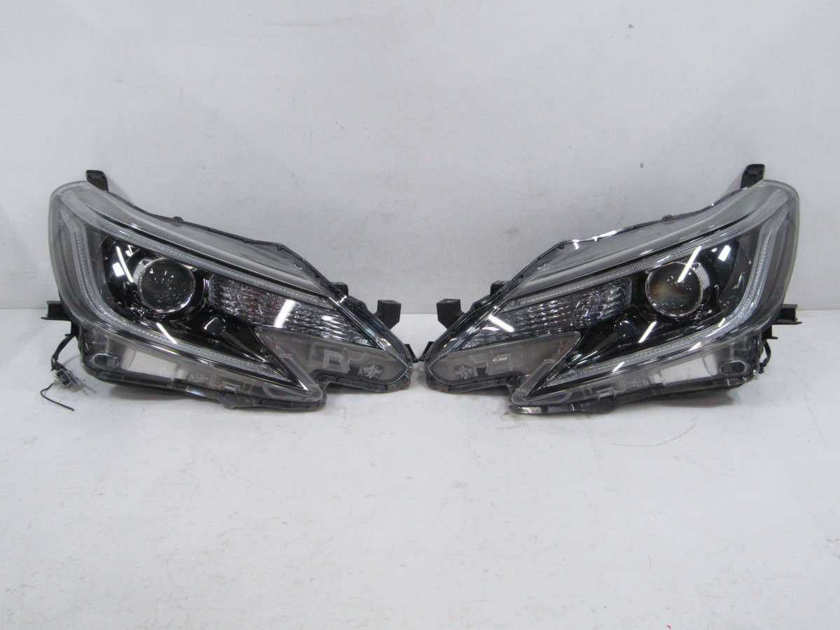 G101 E3]【G's】GRX130 マークX 後期 HID ヘッドライト ブラック