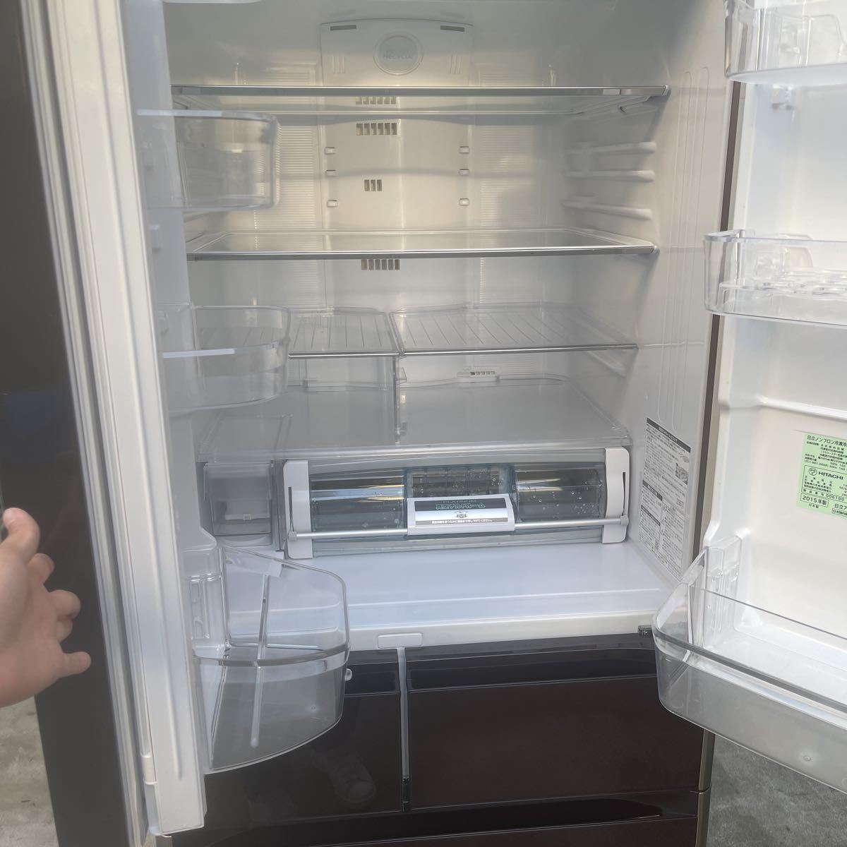 中古）HITACHI 冷凍冷蔵庫 R-G5200F 2015年製 517リットル (400