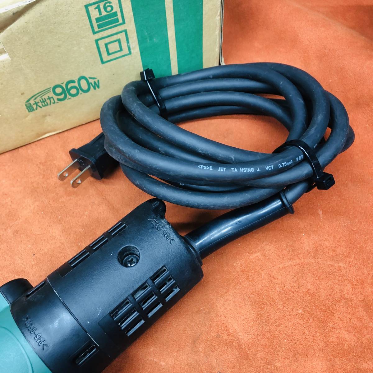日立工機　100mmディスクグラインダー　G10SP4 中古美品！動作良好！ G10SP4 HiKOKI(日立工機) ウエダ 中古☆ハイコーキ(HIKOKI ディスクグラインダー ☆ハイコーキ(HIKOKI