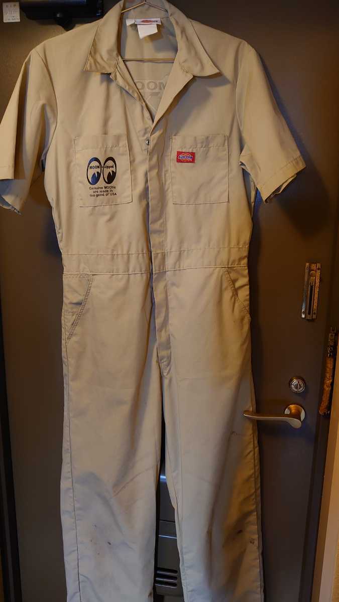 【SALE，得価】 再出品 匿名配送ヤマト便 ムーンアイズ カバーオール つなぎ MOONEYES MOON Dickies ディッキーズ アメカジ 整備 メカニック 半袖(つなぎ)｜売買されたオークション情報、yahooの商品情報をアーカ つなぎ