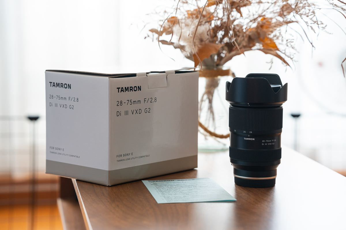 28-75mm Di III Tamron G2 VXD F⁄2.8 for f⁄2.8 Lens |