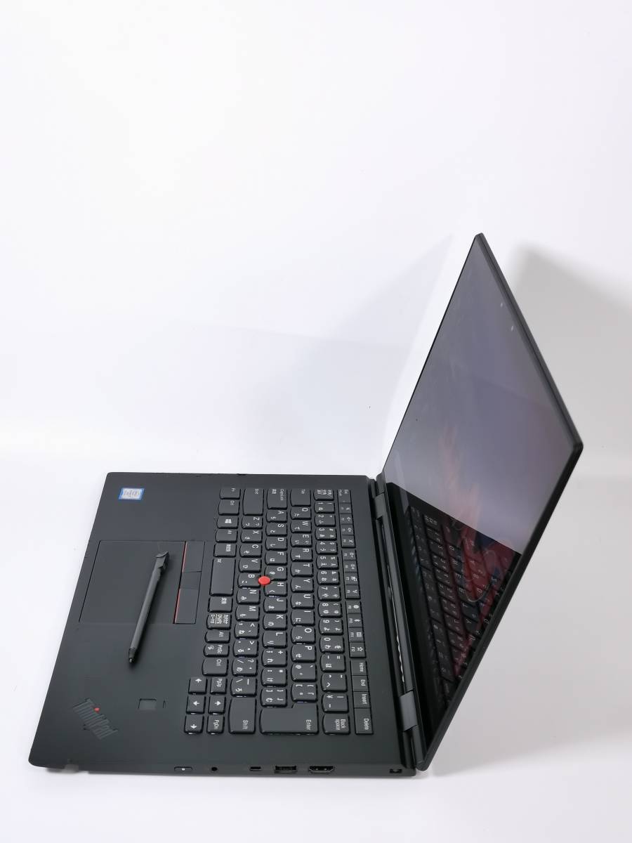 X1 &frasl; Yoga ThinkPad Lenovo | Flip Gen SSD512GB Core_i7 1.8GHz 16GB Office 14.0型 タッチパネル どうやって使うのか、マニアックな折り畳みPC「ThinkPad
