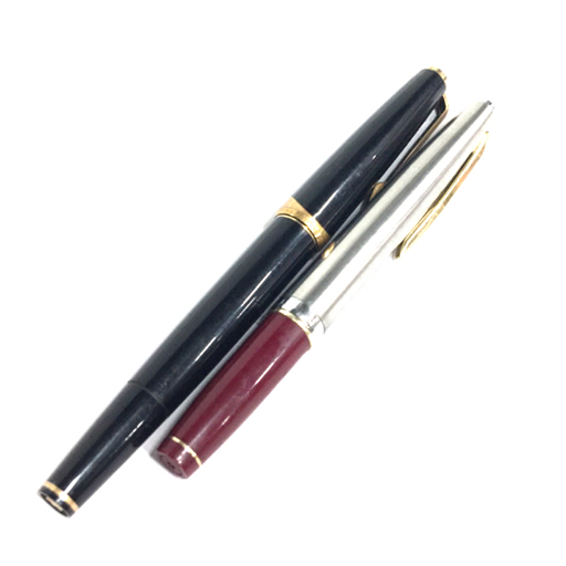 1円 パイロット 蒔絵 ART CRAFT ペン先 14K 吸入式 他 パーカー