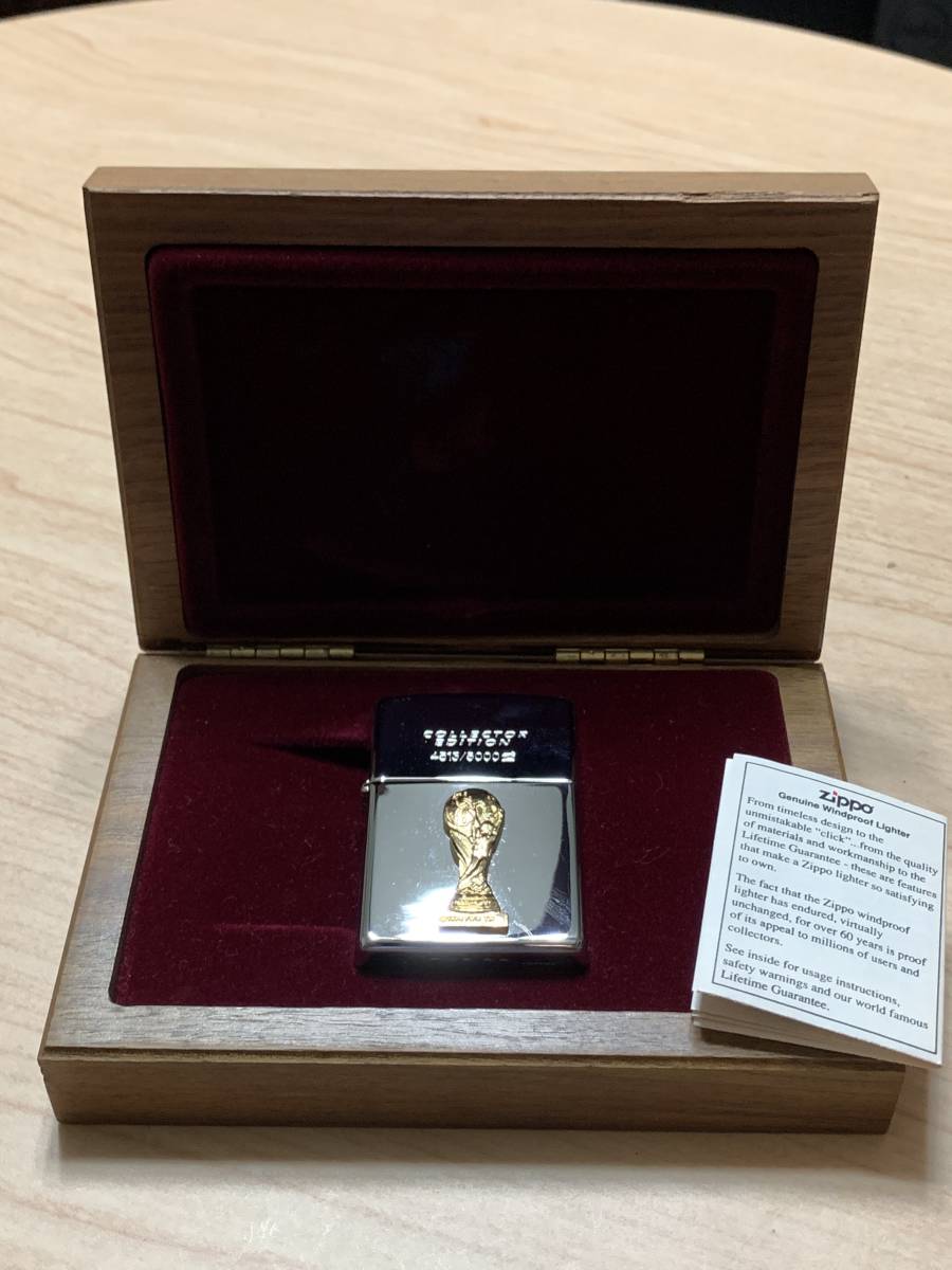 Zippo ジッポ FIFA WORLD CUP FRANCE 98 COLLECTOR EDITION 4368/5000Z