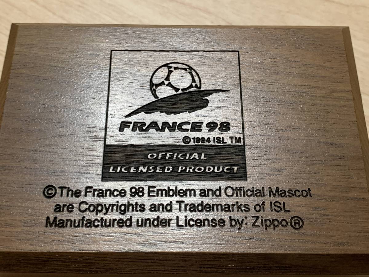 Zippo ジッポ FIFA WORLD CUP FRANCE 98 COLLECTOR EDITION 4368/5000Z 