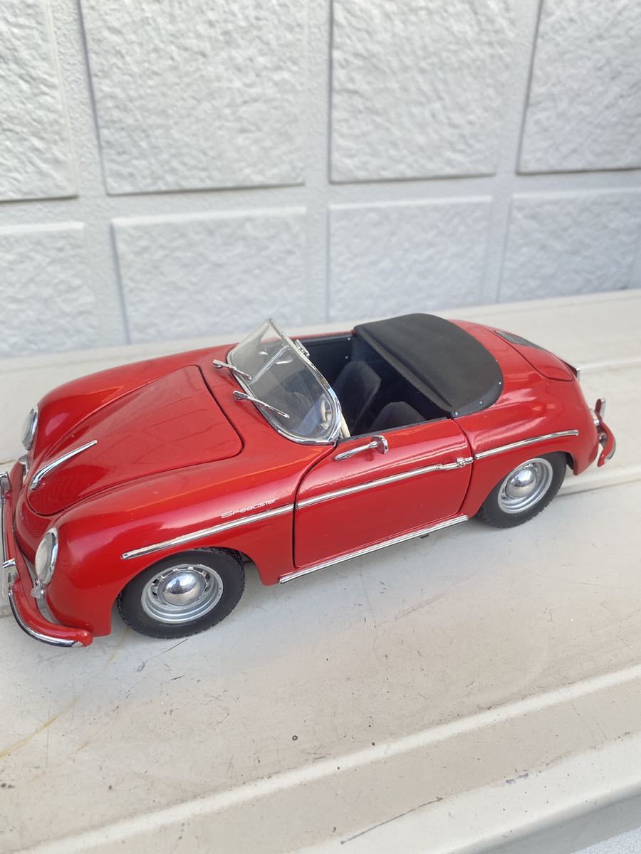 京商 1/18 ポルシェ 356Aスピードスター 赤 (乗用車)｜売買された