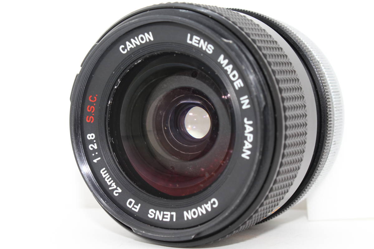 24mm Canon FD F2.8 : - S.S.C. NewFD 家電＆カメラ MFレンズ Lens f2 
