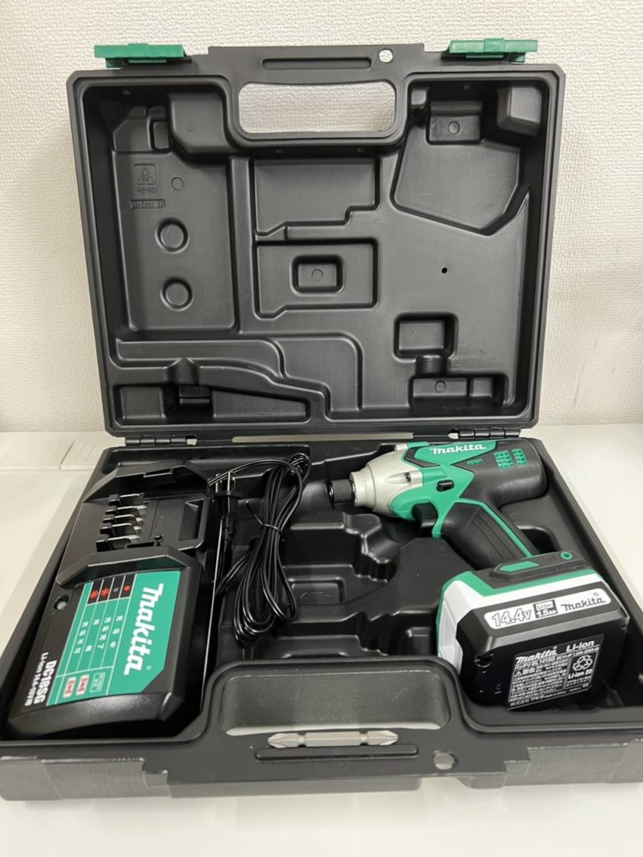 【得価，HOT】 TK2182 1円 makita マキタM695D 充電式インパクトドライバー バッテリー充電器 セット 14.4V 現状品 み DIY 日曜大工(電動工具セット)｜売買されたオークション情報、yahooの商品情報をアーカイブ公 電動工具セット