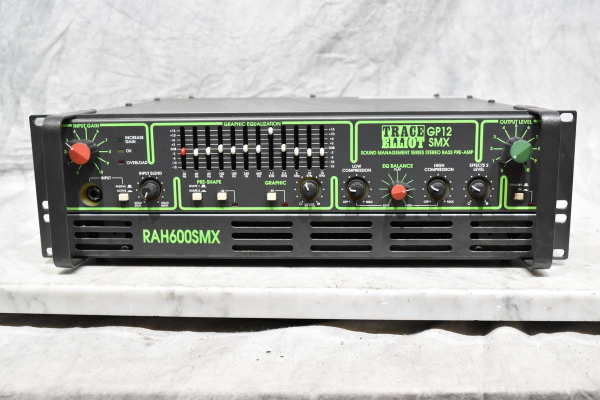 TRACE ELLIOT ヘッドアンプ RAH600SMX/AH600SMX/GP12 SMX ベースアンプ 