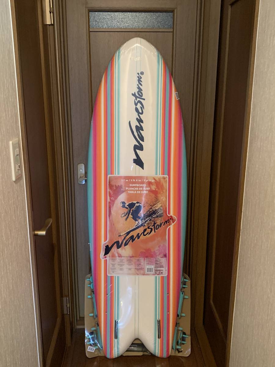 大阪☆手渡し限定☆ 新品□ WAVESTORM ソフトボード 5フィート8インチ 